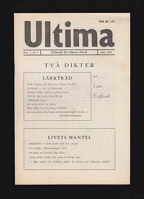 Lennart Frick : Ultima