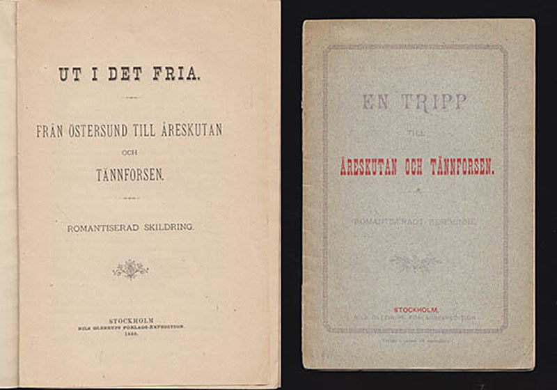 I Mankell : Ut i det fria. Från Östersund till Åreskutan och Tännforsen
