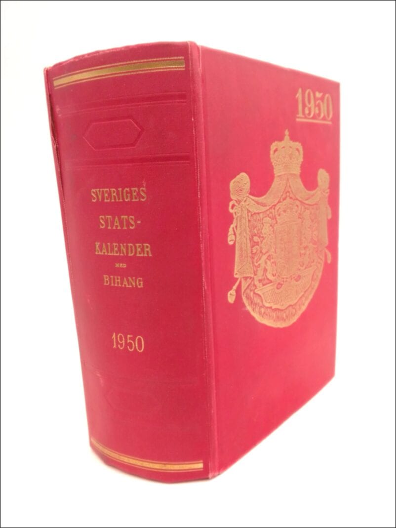 Utgiven efter Kunfl. maj:ts nådigaste förordnande av dess Vetenskapsakademi : Sveriges statskalender