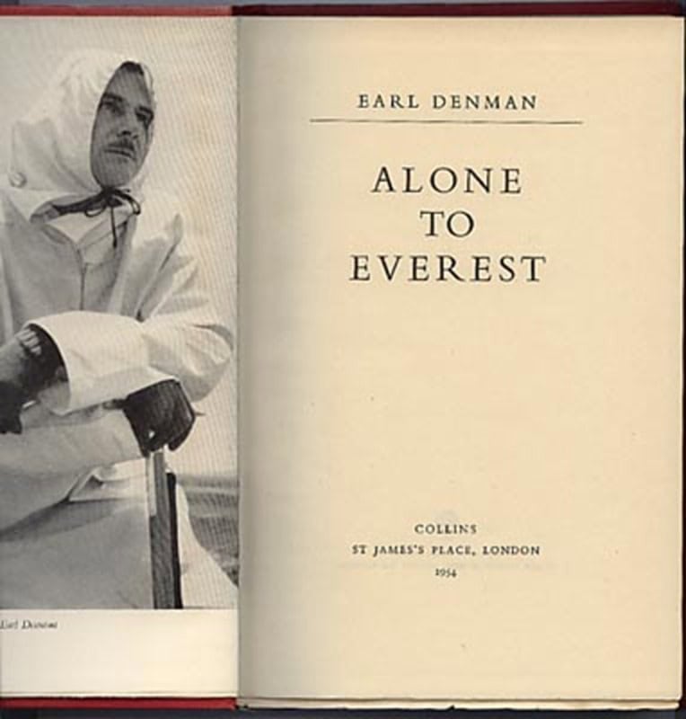 Earl Denman : Alone to Everest