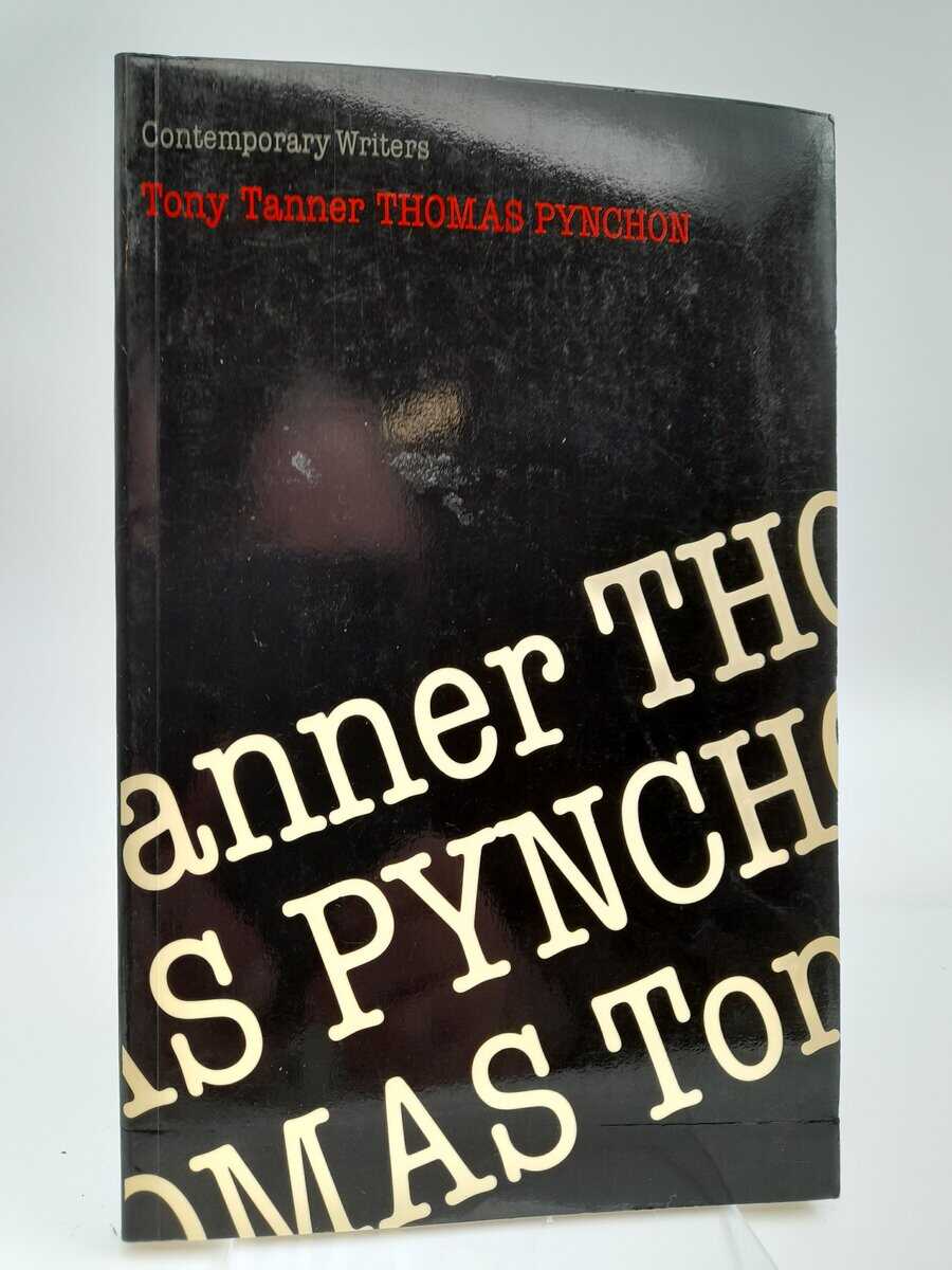Tony Tanner : Thomas Pynchon