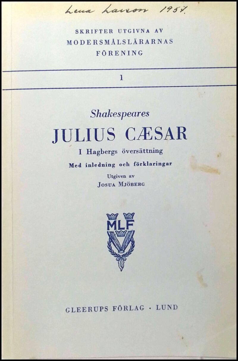 William Shakespeare : Julius Caesar