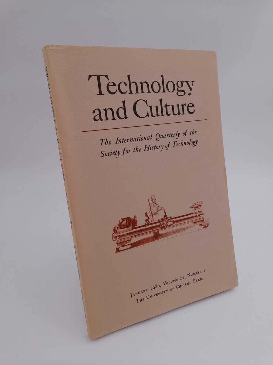 Technology and culture : 1980/1