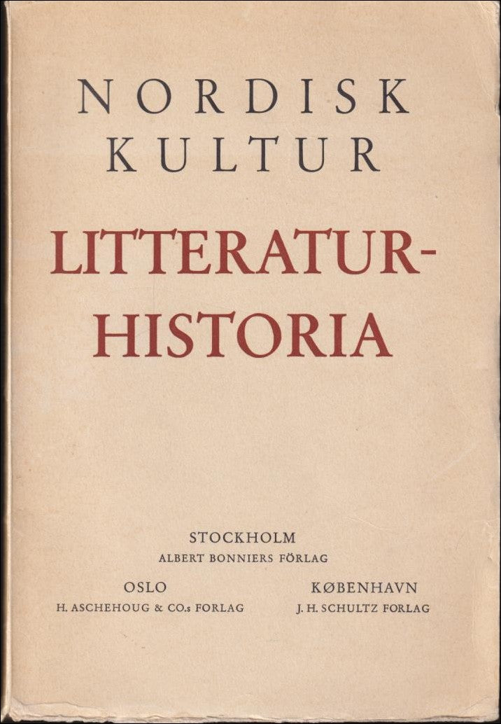 Sigurdur Nordal : Nordisk kultur