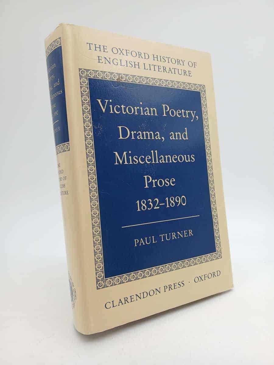 Paul Turner : Victorian poetry, drama, and miscellaneous prose 1832-1890