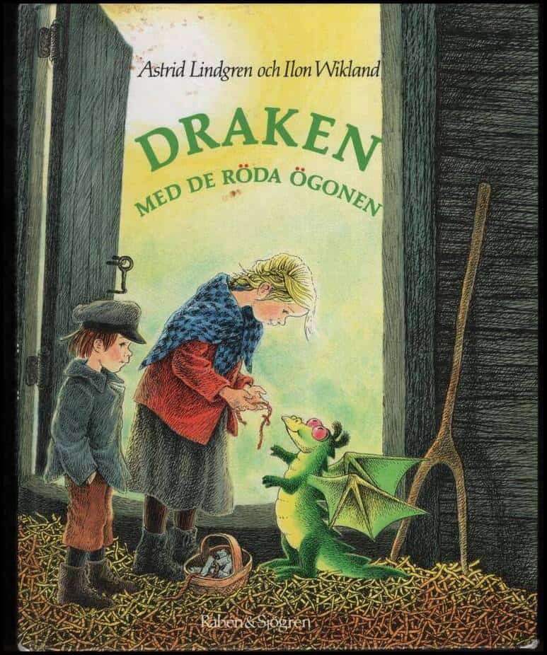 Astrid Lindgren : Draken med de röda ögonen