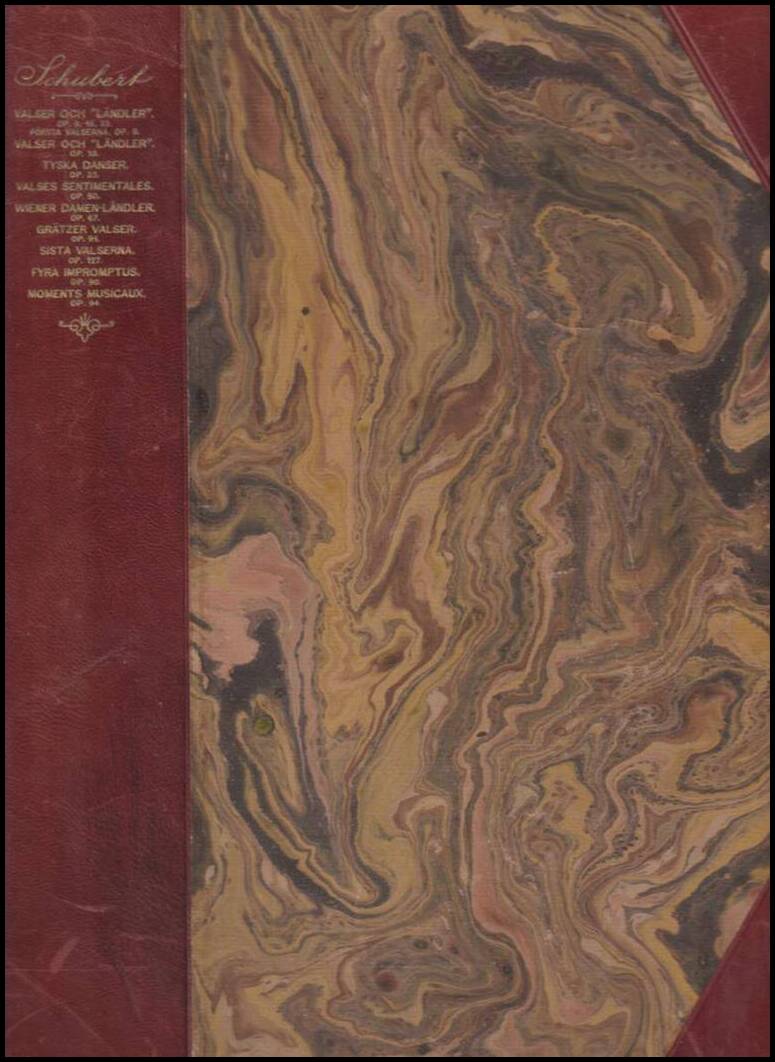 Franz Schubert : Kompositioner för piano. Bearbetade av Franz von Liszt under medverkan av Sigmund Lebert. Frsta bandet.