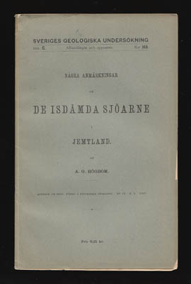A. G. Högbom : Några anmärkningar om