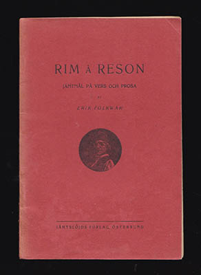 Erik Folkwar : Rim å reson