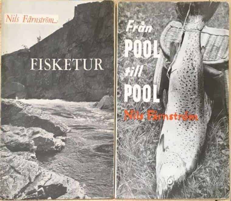 2 fiskeböcker av Nils Färnström