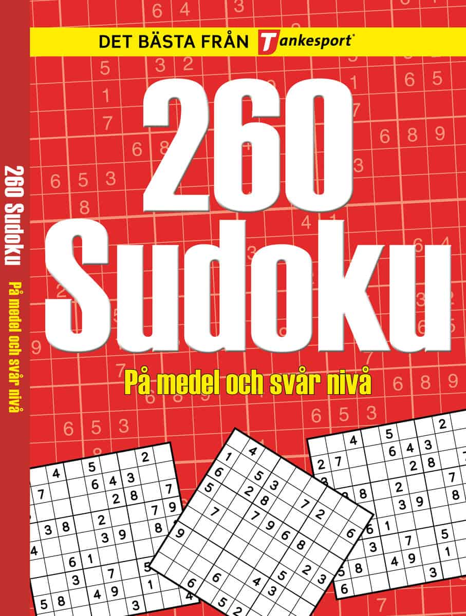 260 Sudoku - på medel och svår nivå