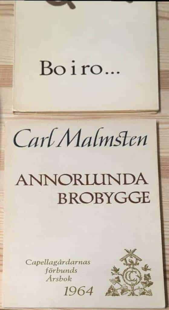 2x Carl Malmsten