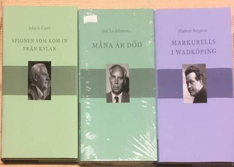 3 olästa romaner enligt bild