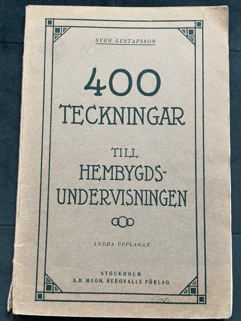 400 teckningar till hembygdsundervisningen