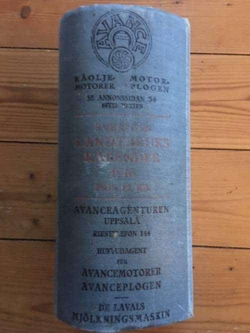 A Anander : Sveriges landtbrukskalender