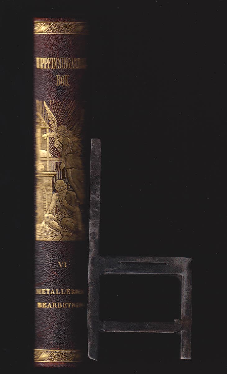 A. Berglund : Uppfinningarnas bok. VI. Metallernas bearbetning. Med 1257 textillustrationer och 6 planscher