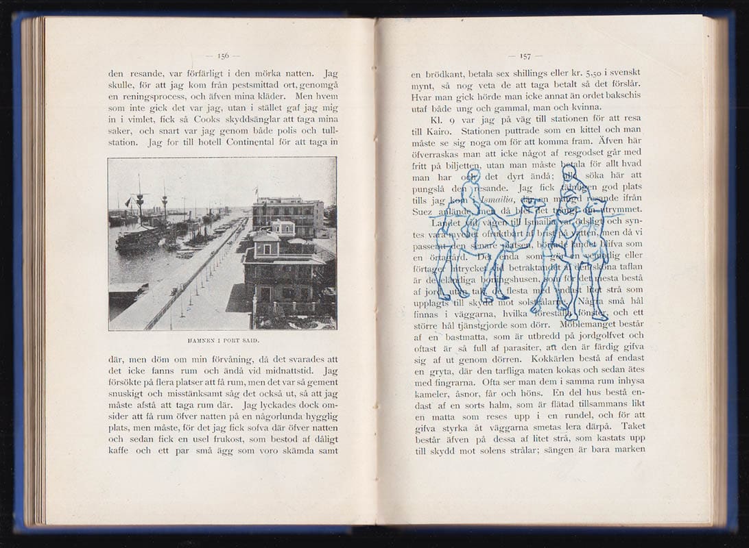 A. Blom : Min resa jorden rundt