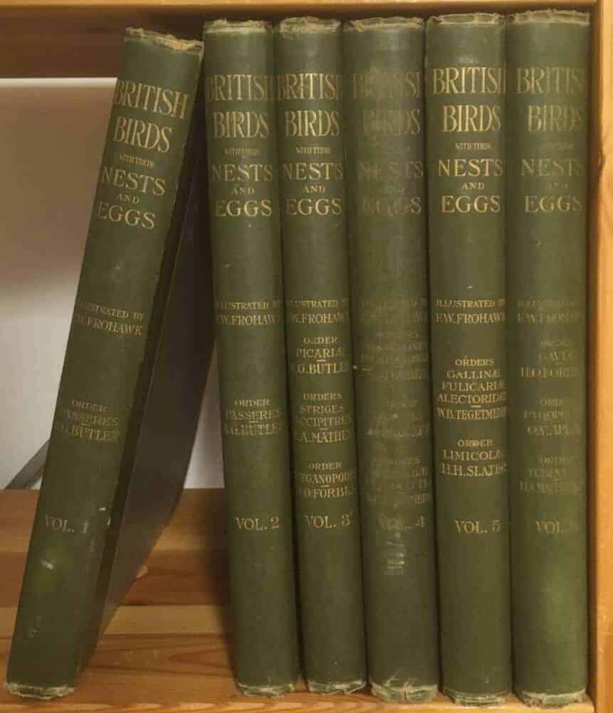 A G m fl Butler : British Birds with their Nests and Eggs. Vol. 1-6