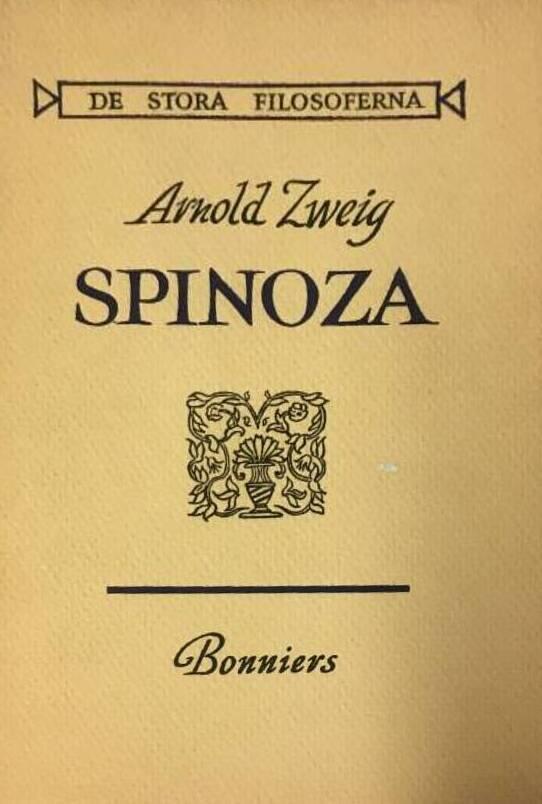 A Zweig : Spinoza