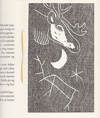 Aage Gitz-Johansen : En Vintersolhvervshilsen i det ar 1973. SUOMI - Skitsebogsblade