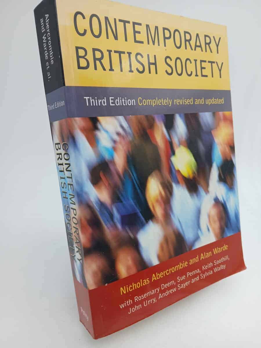 Abercrombie, Nicholas ; Warde, Alan : Contemporary British society