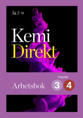Åberg, Svante ; Gidhagen, Mona : Kemi Direkt Arbetsbok, kapitel 3-4 (5-pack)