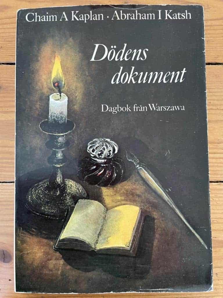 Abraham I Katsh Chaim A Kaplan : Dödens dokument