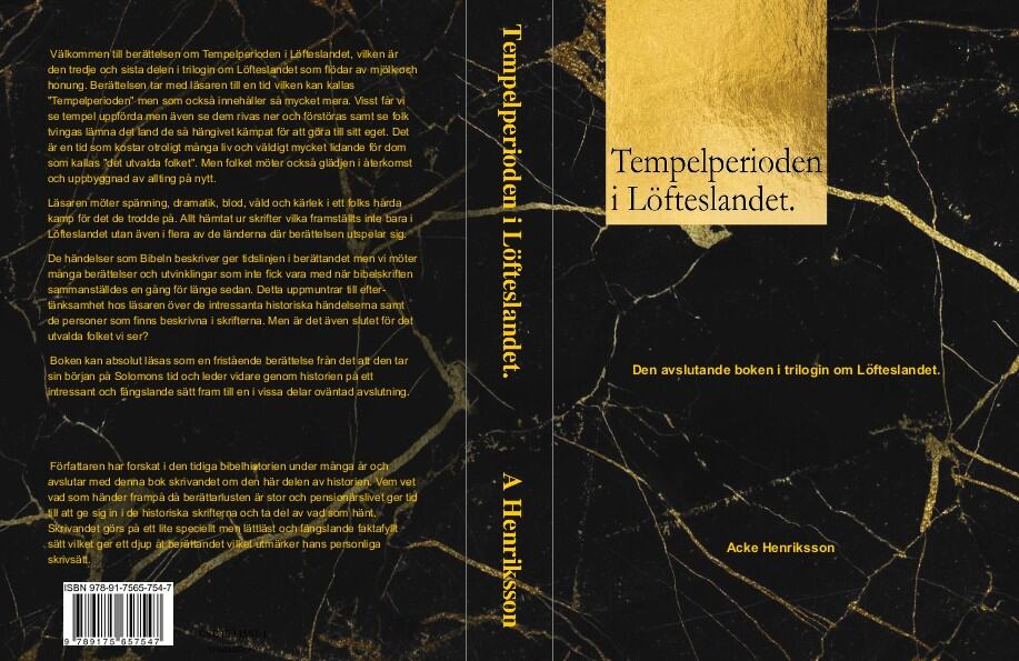 Acke Henriksson : Tempelperioden i Löfteslandet