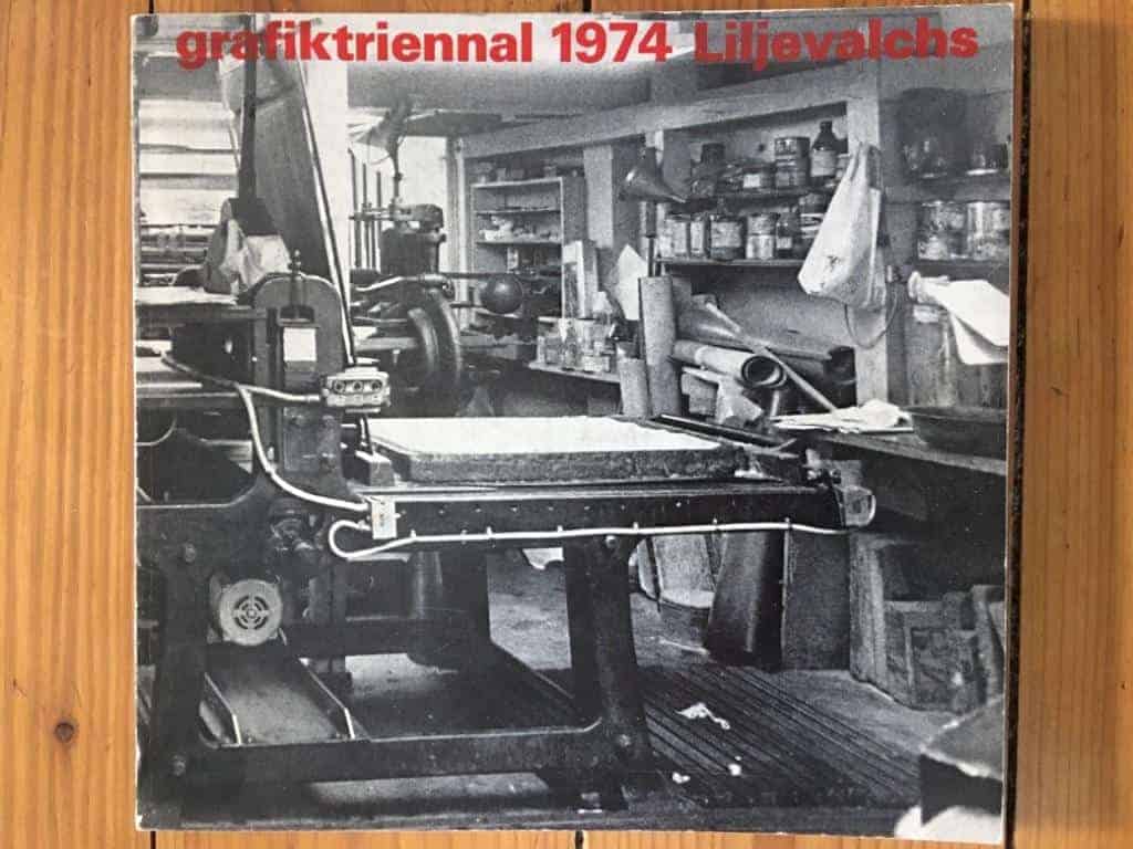Acke Oldenburg : Grafiktriennal 1974 Liljevalchs