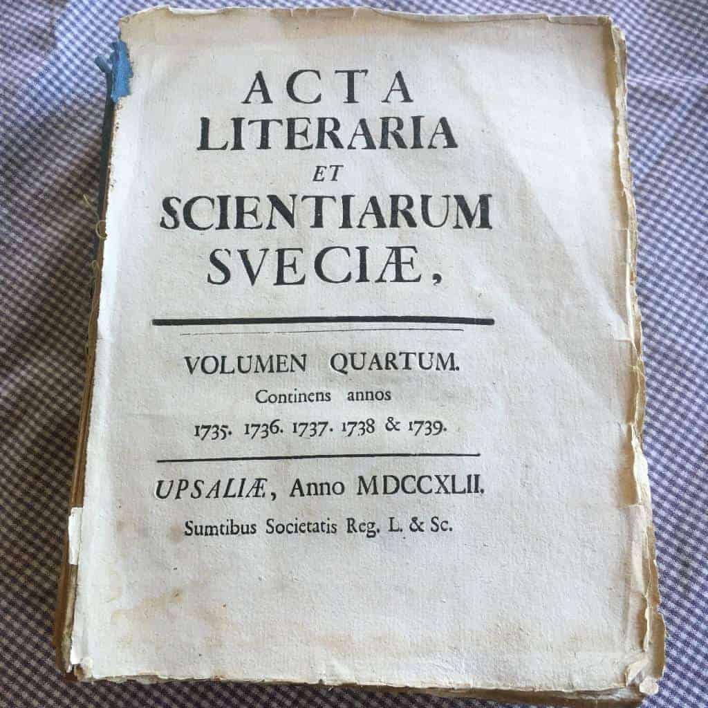 Acta literaria et scientarium Sveciae