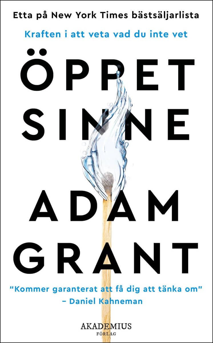 Adam Grant : Öppet sinne : kraften i att veta vad du inte vet