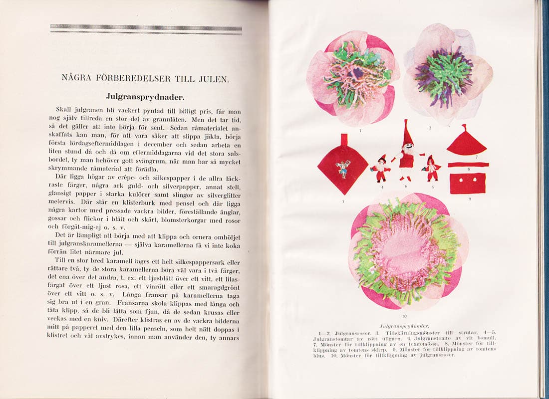 Adelsköld, Elise (född Hennings, 1878-1946) ; Westfelt, Sigrid ; Zethelius, Ingeborg (1862-1923) : Hemmets stora handbok. Med bidrag av Margaret Berg, Naemi Elg och Gerhard Tauvon. Med 313 textbilder och 4 färgplanscher