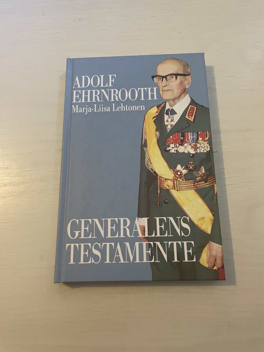 Adolf Ehrnrooth : Generalens testamente