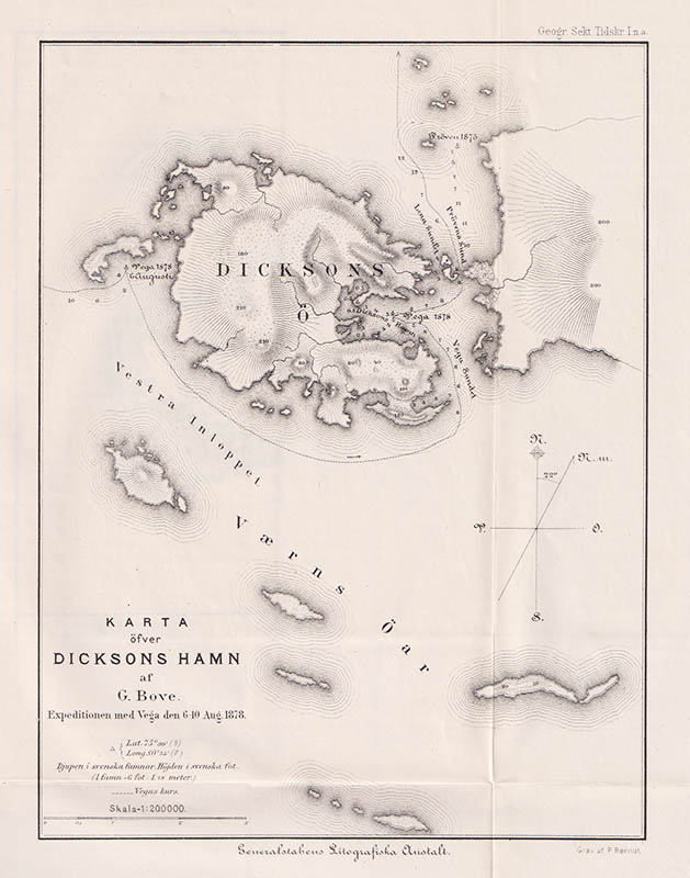 Adolf Erik ] Nordenskiöld : Om möjligheten att idka sjöfart i det Sibiriska Ishafvet