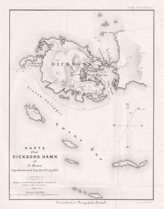 Adolf Erik ] Nordenskiöld : Om möjligheten att idka sjöfart i det Sibiriska Ishafvet