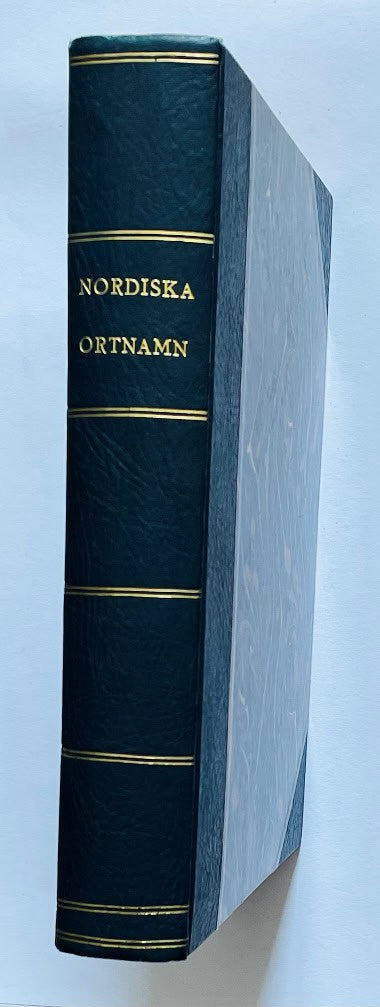 Adolf, 1854-1925 Noreen : Nordiska Ortnamn