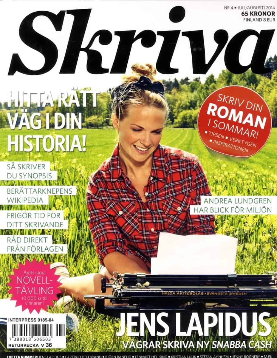 Adolfsson, Per ; Karlsson, Martin [red.] : Skriva 4(2014) Hitta din väg!