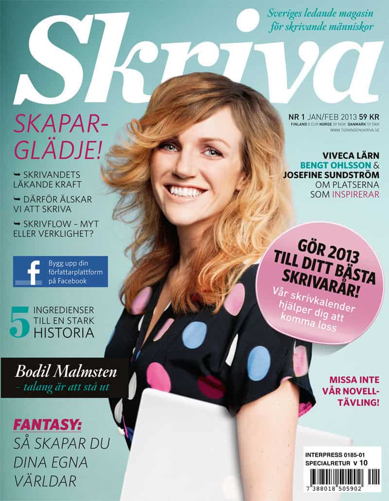Adolfsson, Per ; Karlsson, Martin [red.] : Skriva nr 1(2013) Skaparglädje