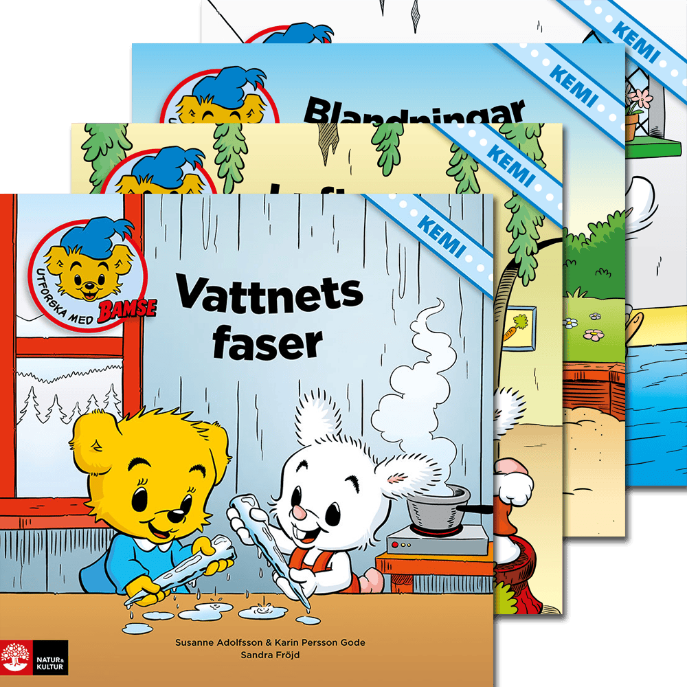 Adolfsson, Susanne ; Persson Gode, Karin : Utforska med Bamse Kemi