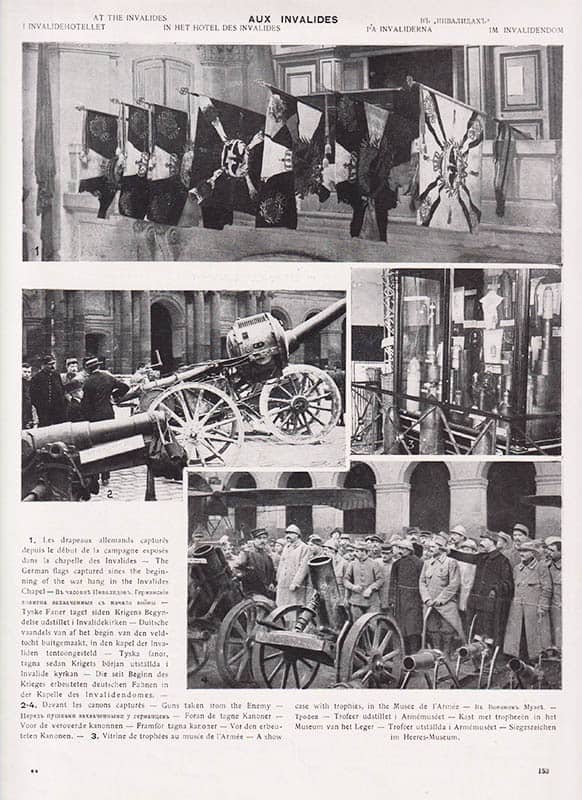 Adrien Mithouard : La gloire de la France (Frankrikes ära). No 7. Paris pendant la guerre (Paris under kriget)