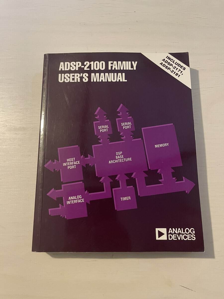 Adsp-2100 Family User's Manual