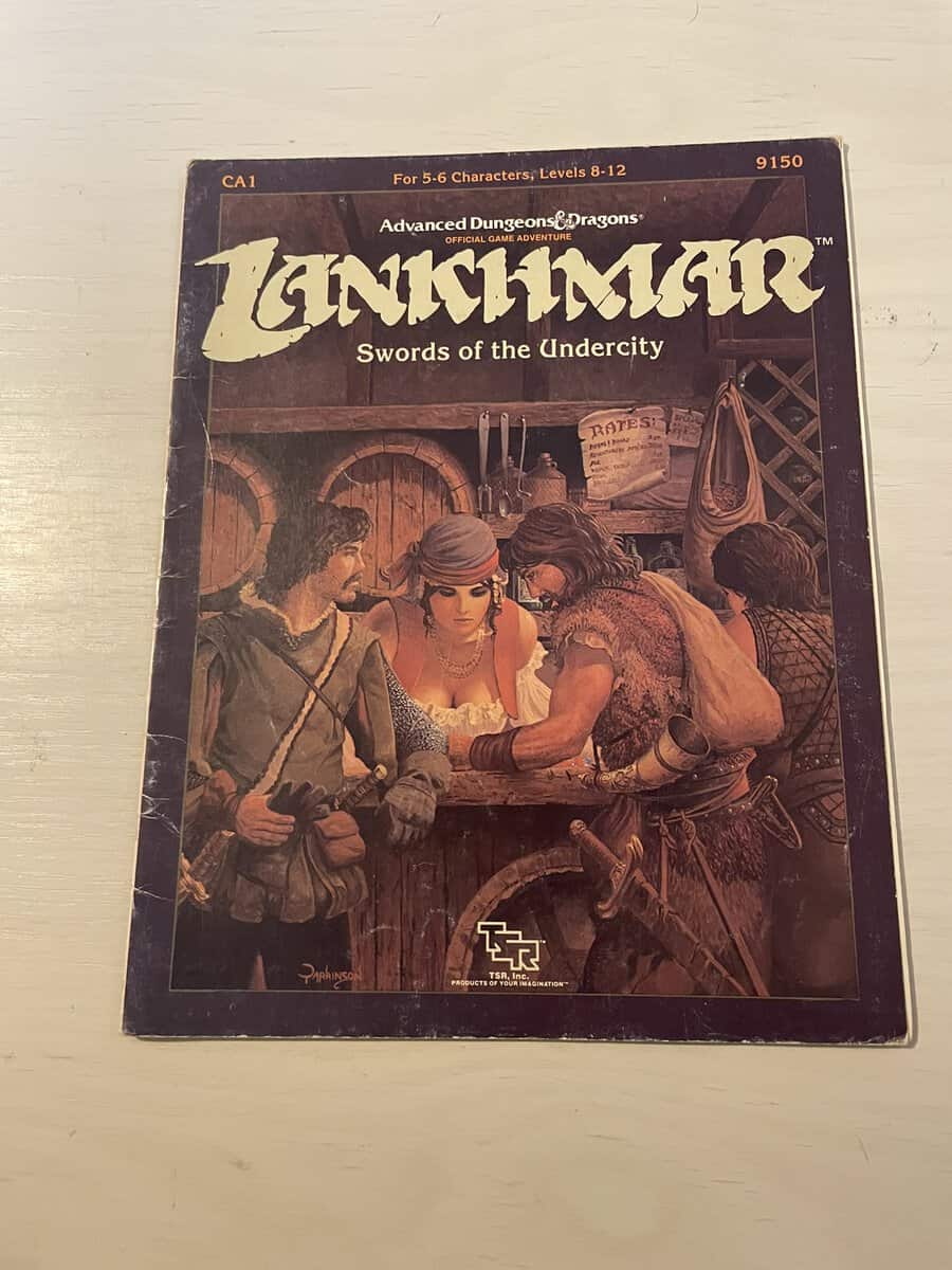 Advanced Dungeons & Dragons - Lankhmar Swords of the Undercity