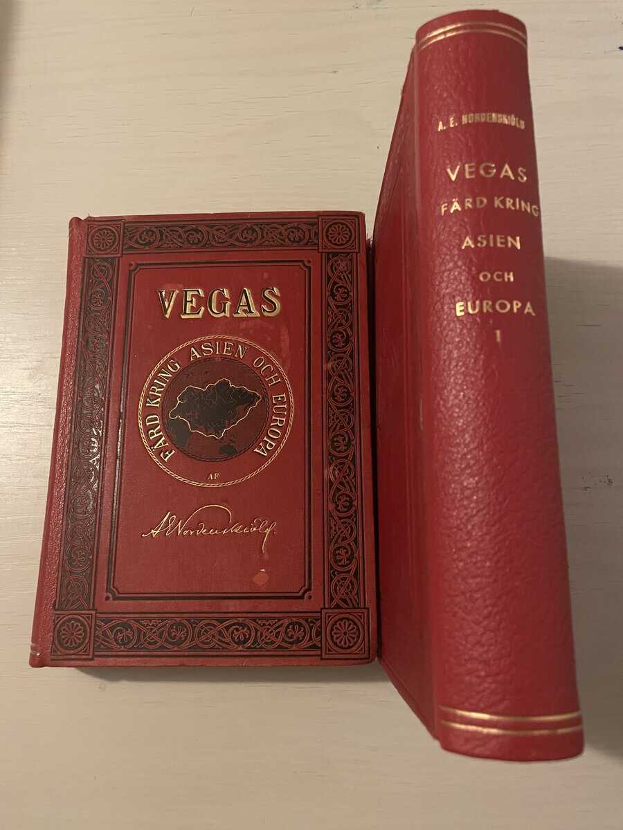 A.E. Nordenskiöld : Vegas färd kring Asien och Europa I-II (1-2)