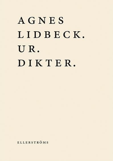Agnes Lidbeck : Ur