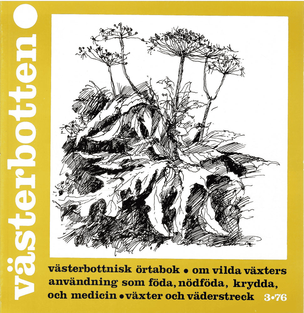 Ågren, Katarina mfl : Västerbotten 3 1976 Västerbottnisk örtabok