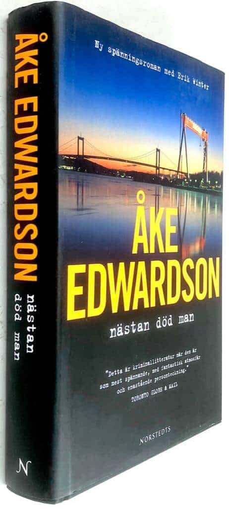 Åke Edwardson : Nästan död man - Erik Winter - Bok 9