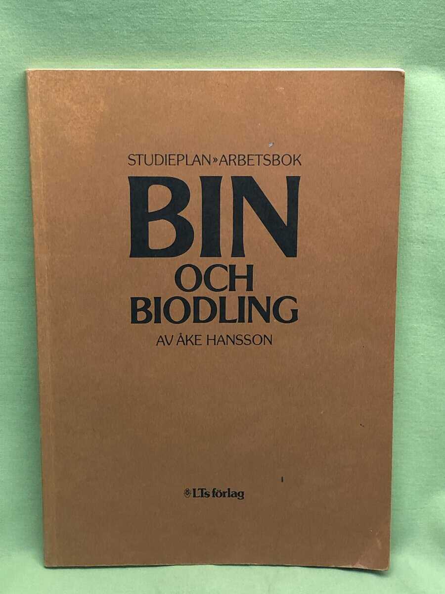 Åke Hansson : Bin och biodling - Studieplan / Arbetsbok