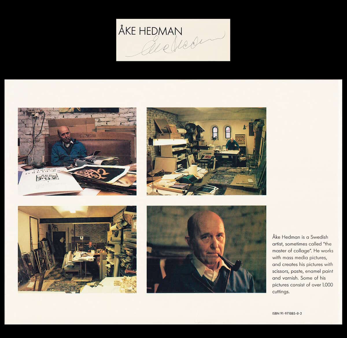 Åke Hedman : 20 Collages by Åke Hedman