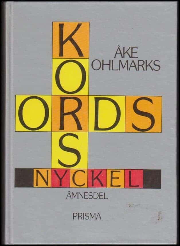 Åke Ohlmarks : Korsordsnyckel