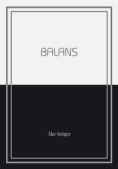 Åke Seiger : Balans